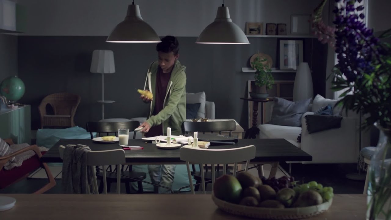 Ikea smart belysning – skapa ett skräddarsytt ljus youtube Betong vegg tapet