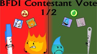 BFDI Contestant Vote v3 (1/2)