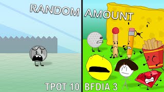 Bfdia Part 2 Of Tpot, But A Random Number Of Contestants Gets Eliminated Every Elimination