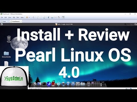 How to Install Pearl Linux OS 4.0 + Review + VMware Tools on VMware Workstation [HD]