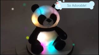 Bstaofy LED Panda Stuffed Animal Glow Soft Plush Toys Light up in Dark, 11.5 inch screenshot 5