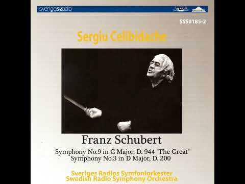 Schubert - Symphony No 9 ‘Great’ - Celibidache, Swedish Radio Symphony (1969)