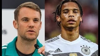 Manuel Neuer REACTS to Leroy Sané's SHOCK omission from World Cup squad 2018