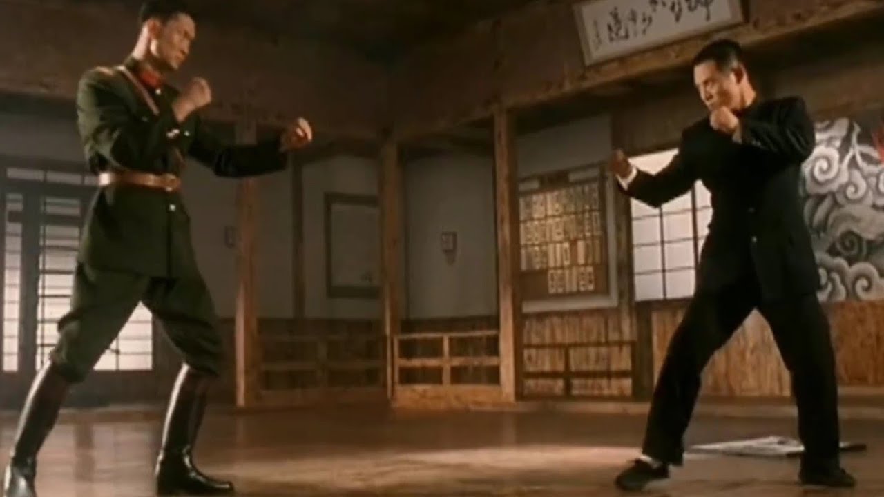 Jet Li vs Japanese General - Fist of Legend - YouTube