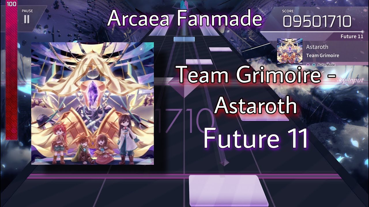  Arcaea Fanmade Lanota Team Grimoire Astaroth Future 11 YouTube
