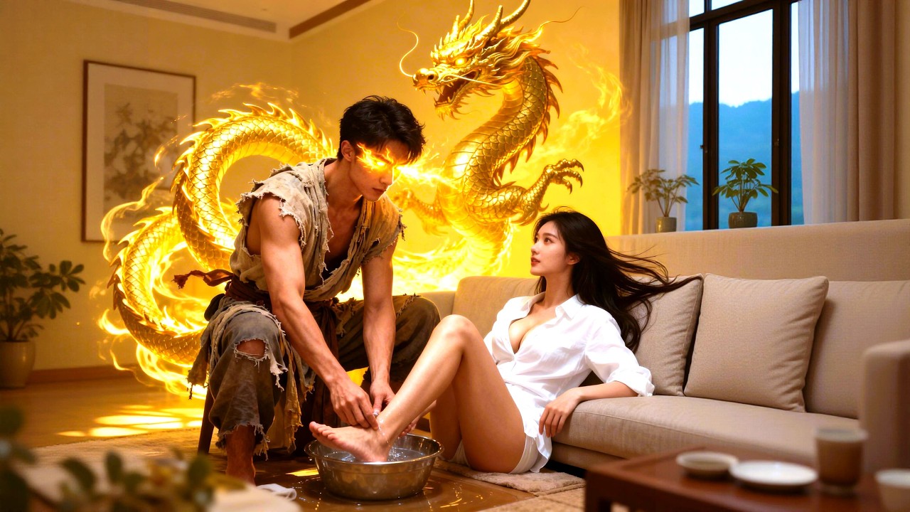 Blind masseur asked to be kept by female CEO, unaware he's the hidden Dragon Lord! Third eye opens,