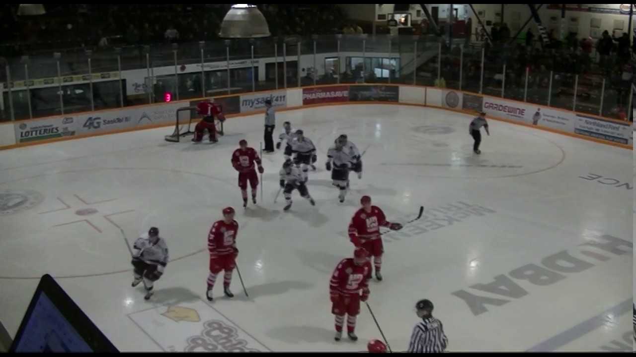 Flin Flon Bombers vs ND Hounds Highlights Game 1 YouTube