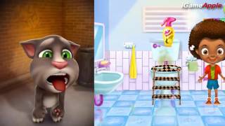 Bubble Party Crazy Clean Fun VS Talking Tom Cat The Legend is Back iPad Gameplay HD screenshot 5