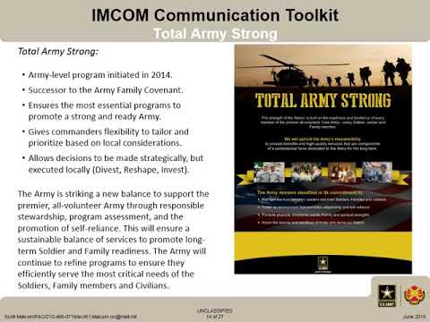 IMCOM Communications Toolkit June 2018 - YouTube