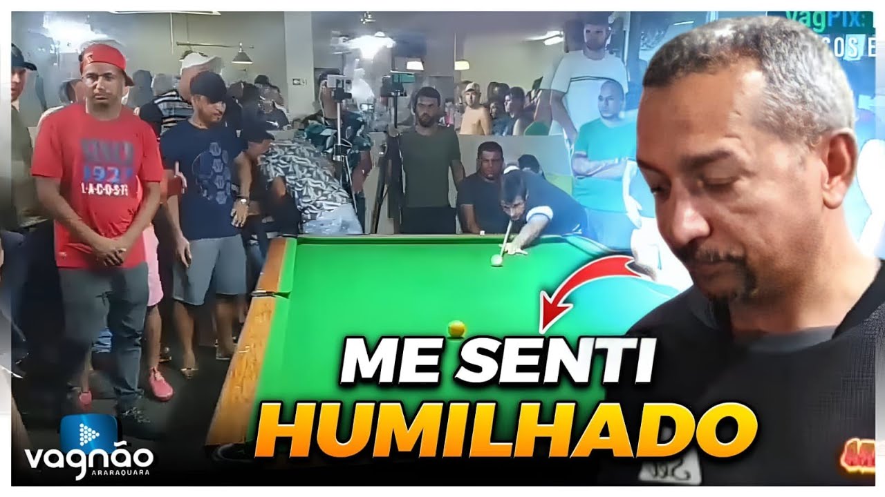 Baianinho de Mauá e Cobrinha no melhor jogo de sinuca de suas vidas! ALTO  NÍVEL!🎱😳 