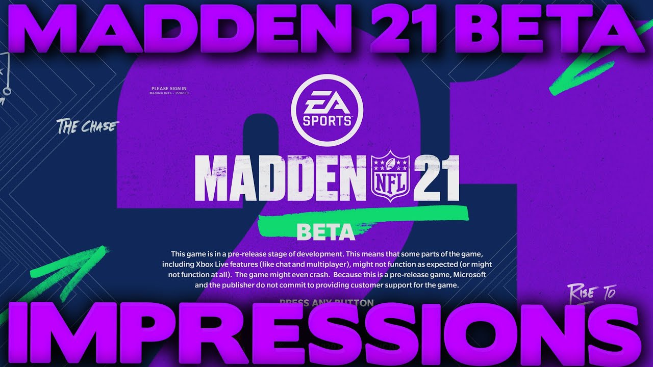 I Played The Madden 21 Beta And This Is My Reaction!