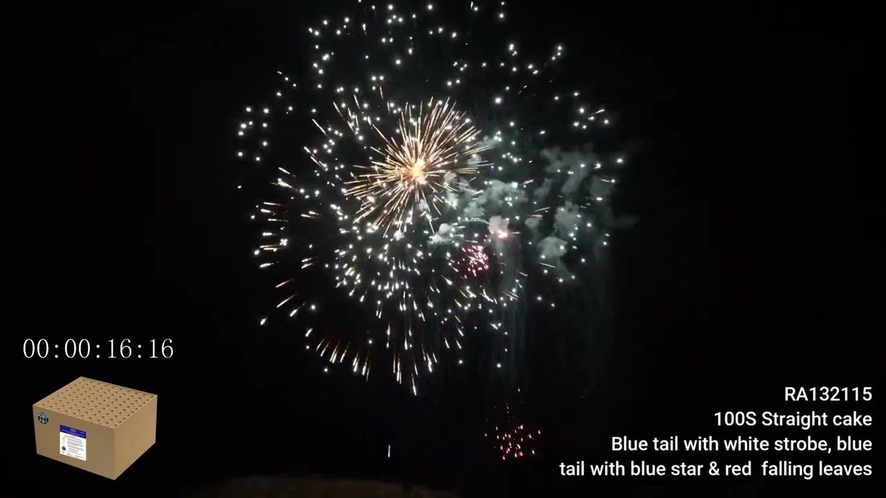 Raccoon Fireworks 1.3g Straight Cake RA132115