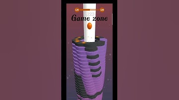 stack ball game play video level 125 ||#offlinegame||@GAME ZONE