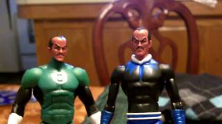 DC Universe Green Lantern Exclusive Hal Jordan VS Thaal Sinestro 2 pack Review