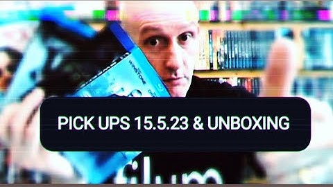 4K & Blu Ray pick ups from CEX & HMV, plus an unboxing of a format I have never owned!!