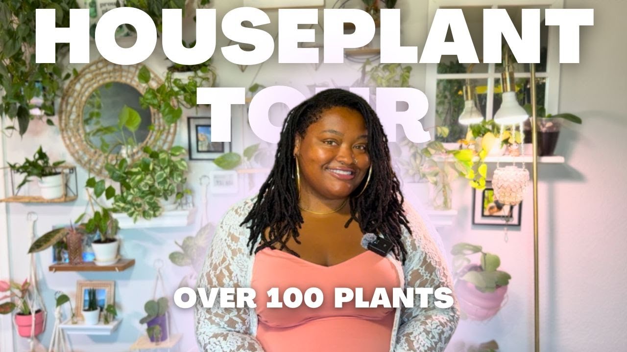 HOUSEPLANT TOUR 2025 | over 100 plants
