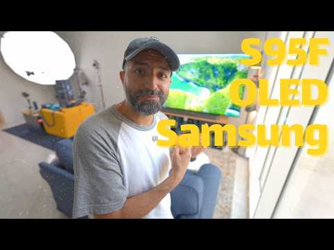 OLED/Gaming/83" تلفزيون سامسونج الجديد!! Samsung S95F