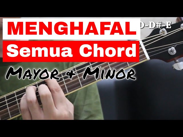 RAHASIA MENGHAFAL SEMUA CHORD Mayor dan Minor | by Teguh MC class=