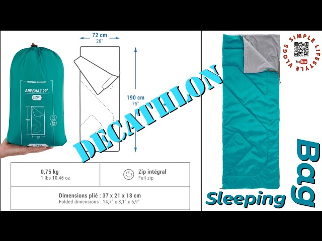 Saco de dormir transformable en edredón Quechua Arpenaz 0º