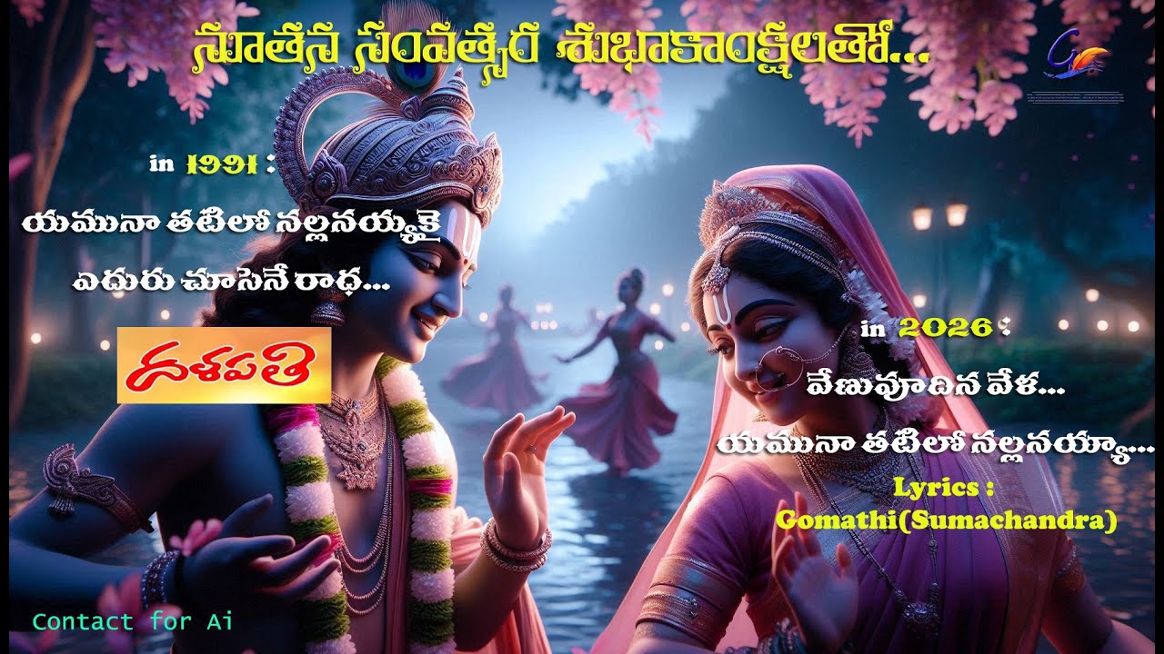 వేణువూదిన వేళ...||నూతన సంవత్సర శుభాకాంక్షలు ||2026 || తెలుగు సాంగ్|| New year song