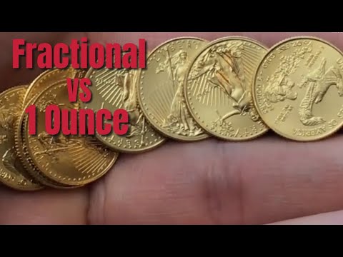 Fractional Gold Coins VS 1 Ounce Size - Consider THIS Before Buying!