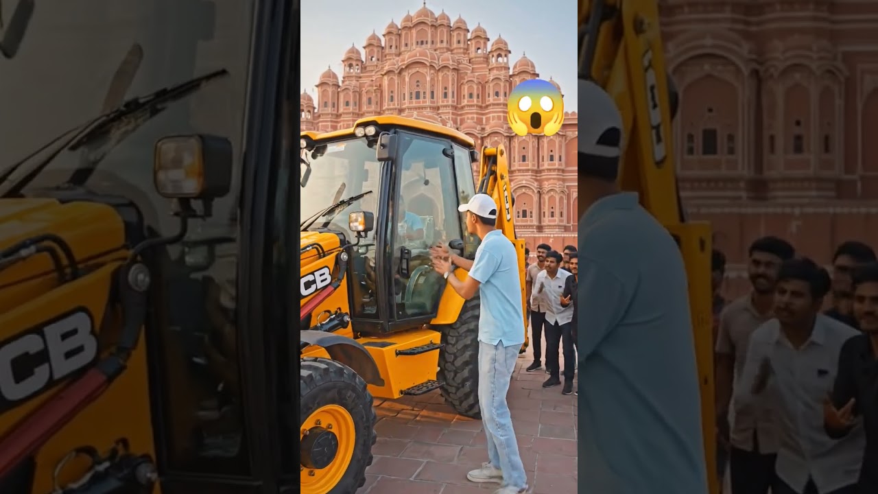 World’s First Transparent JCB! 😱 Paani se chalti hai? 