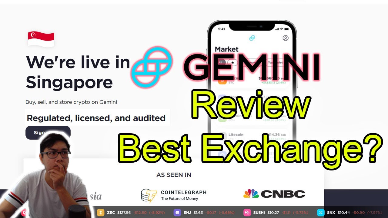 Gemini Exchange Singapore Review | Best Crypto Exchange To Use In Singapore?  - YouTube