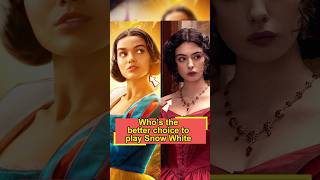 Who’s the better choice to play Snow White，Deva Cassel or Rachel Zegler?#devacassel#rachelzegler Wealth