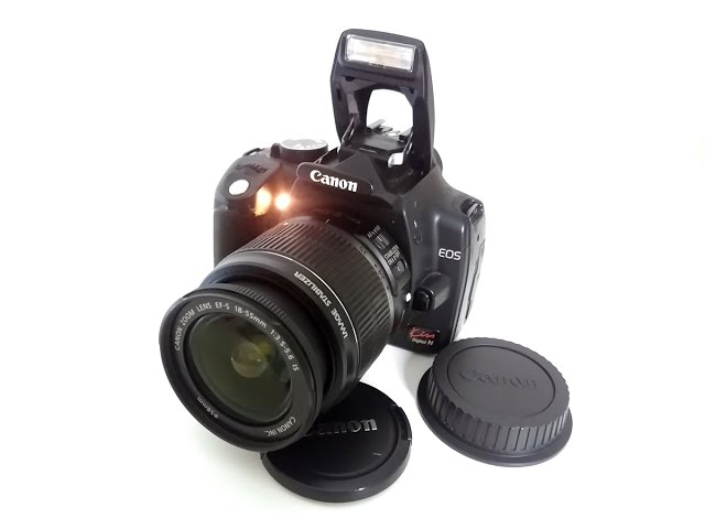 CANON EOS Kiss Digital N DSLR with AF Lens EF-S 18-55mm F3.5-5.6