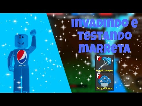 Pepsi invadindo e testando a marreta fungal Thumper| ROBLOX Flee The Facility
