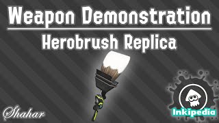Splatoon 2 - Weapon Demonstration: Herobrush Replica