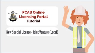 How to File a New Special License  - JV, Local