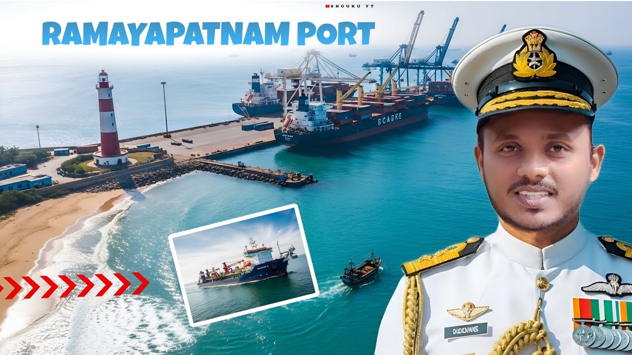 Andhra Pradesh’s New Gateway to the World 🌍 | Ramayapatnam Port Vlog 🚢⚓ | 