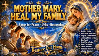 Mother Mary, Heal My Family ๐ Beautiful Marian Songs for Peace, Unity & Restoration #Catholic Music