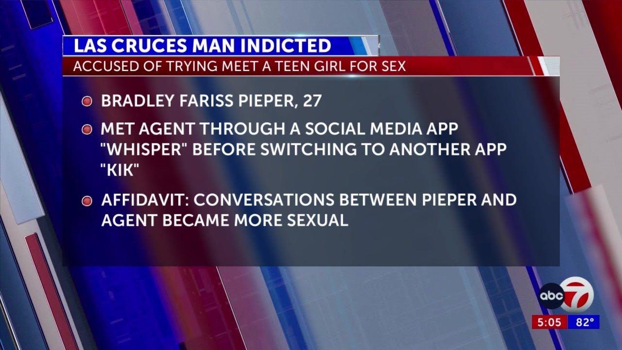 Las Cruces man indicted in federal court on child coercion charge YouTube
