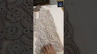 İrlanda danteli angalez tekniği yelek hırka elbise krop örüyorum #gelinbohçası #crochet #örgü #tig