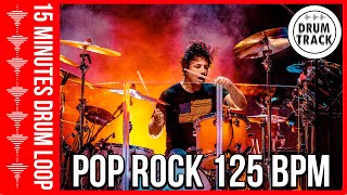 Drum Beat 125 bpm - Groove Drum Track 125 BPM POP ROCK | Batería 125 BPM POP ROCK