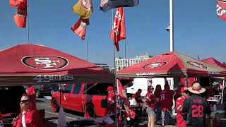 49ers tailgate vs Patriots 2024 #2