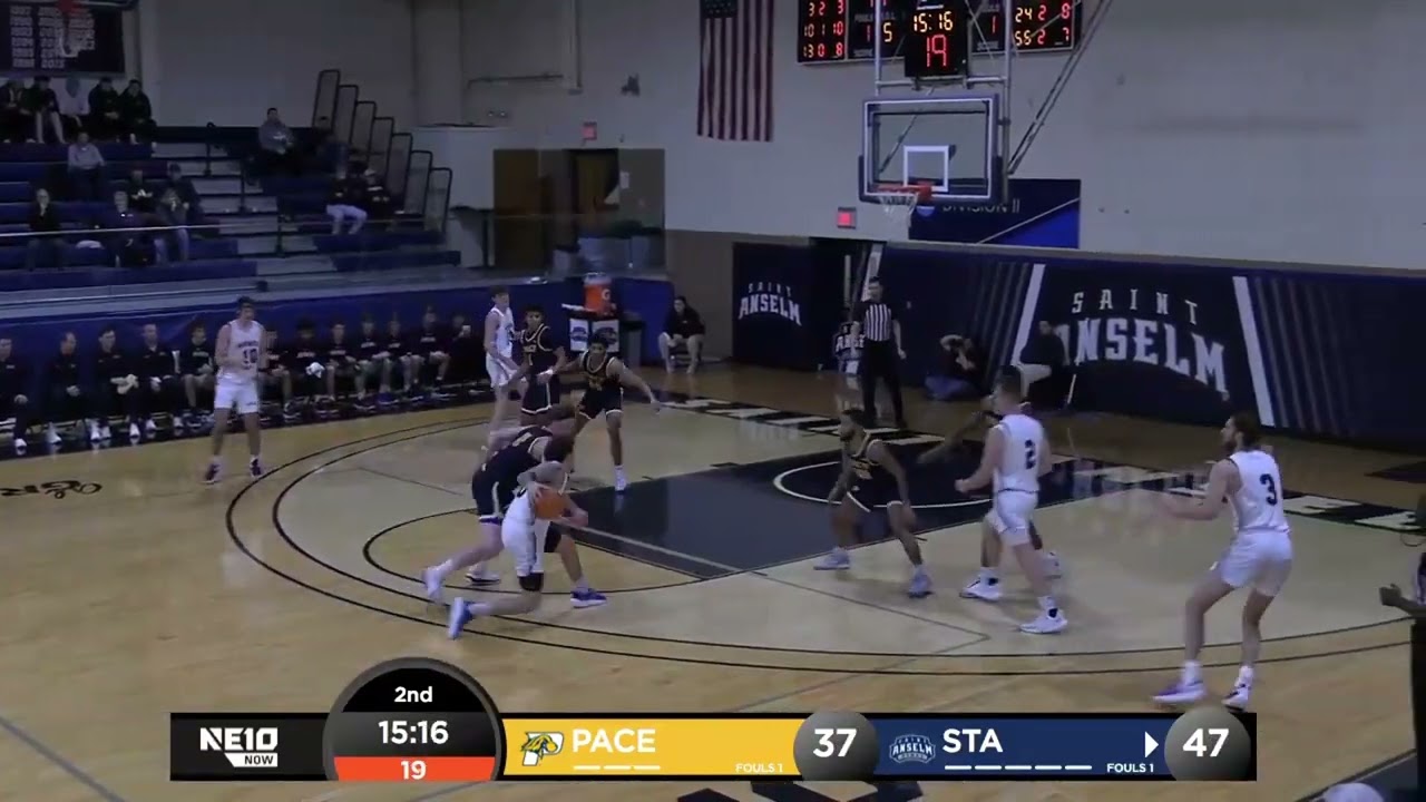 January 16, 2024: Four Double-Digit Scorers Lead Men's Basketball Past Pace