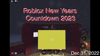 Roblox New Years Countdown 2023