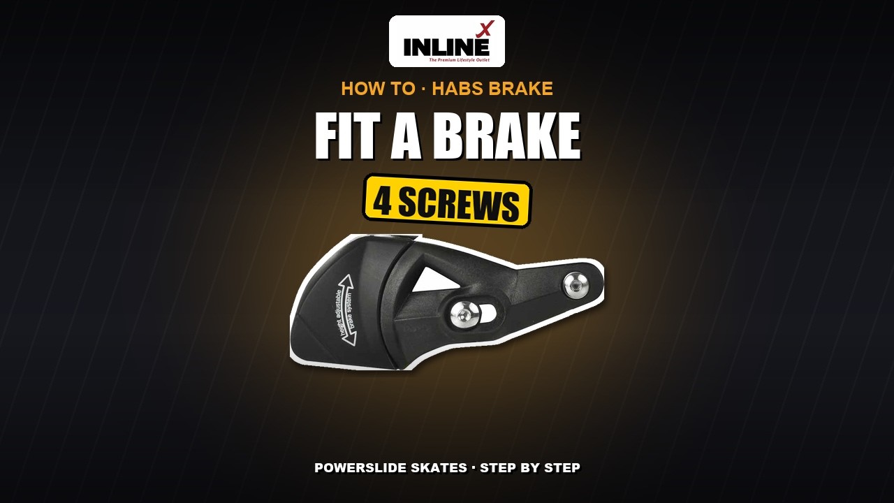 How to Fit a HABS Brake on Powerslide Skates