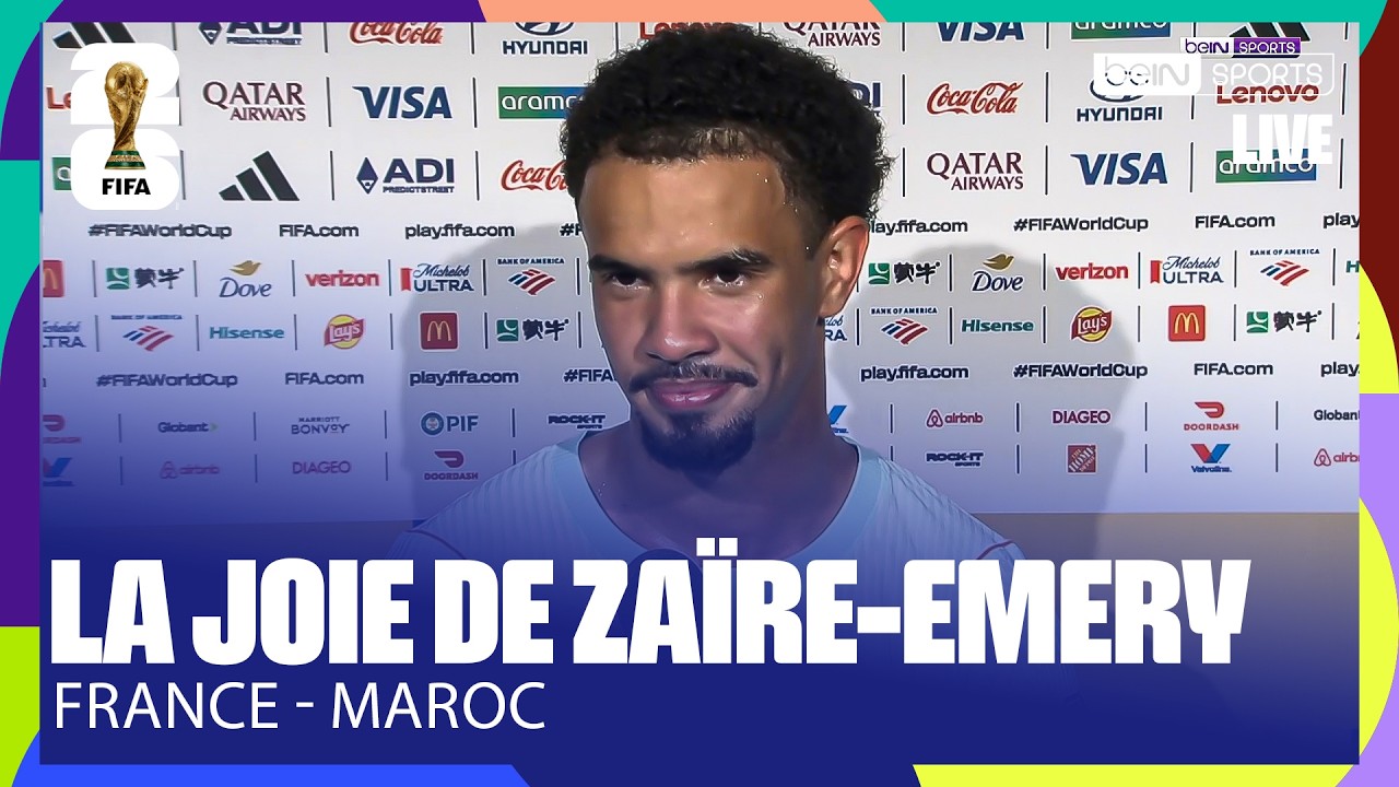 "On a un groupe exceptionnel" - La RÉACTION de ZAÏRE-EMERY après FRANCE - MAROC