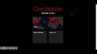 CoroNation Strategy Game for Corona Virus Simulation screenshot 2