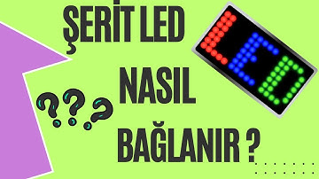 Şerit led nasıl bağlanır? serit led trafo bağlantısı - led adaptör bağlantısı nasıl yapılır ?