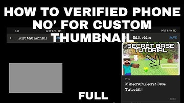 | Fix Yt studio custom thumbnail problem | How to verify your youtube account (2022) |