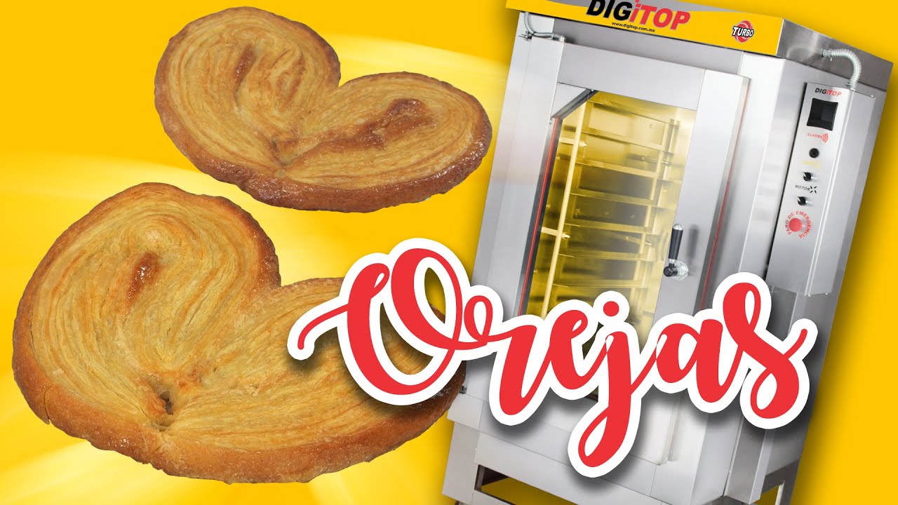 Cómo hacer Orejas en un horno de convección Digitop Turbo - YouTube