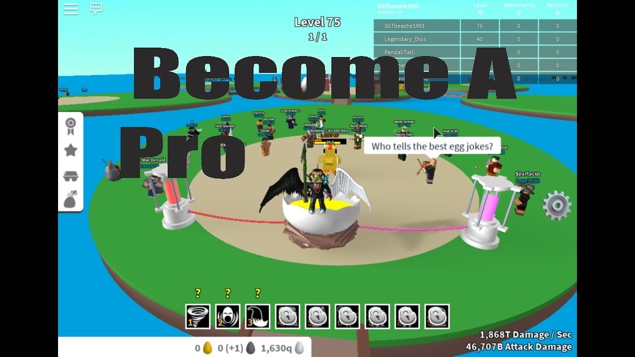 How To Become A Pro In Egg Farm Simulator Roblox Egg Farm - how to get to your first rebirth in egg farm simulator roblox