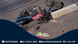 Acidente fatal envolvendo motociclista é registrado na BR 070 em Campo Verde.