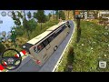 🚛Bharat Benz Offroad Challenge #1 😱| Dangerous Mountain Road Driving | BUSSID Gameplay🚍🏔️