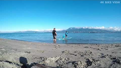 4K UHD Locarno Beach Vancouver, BC